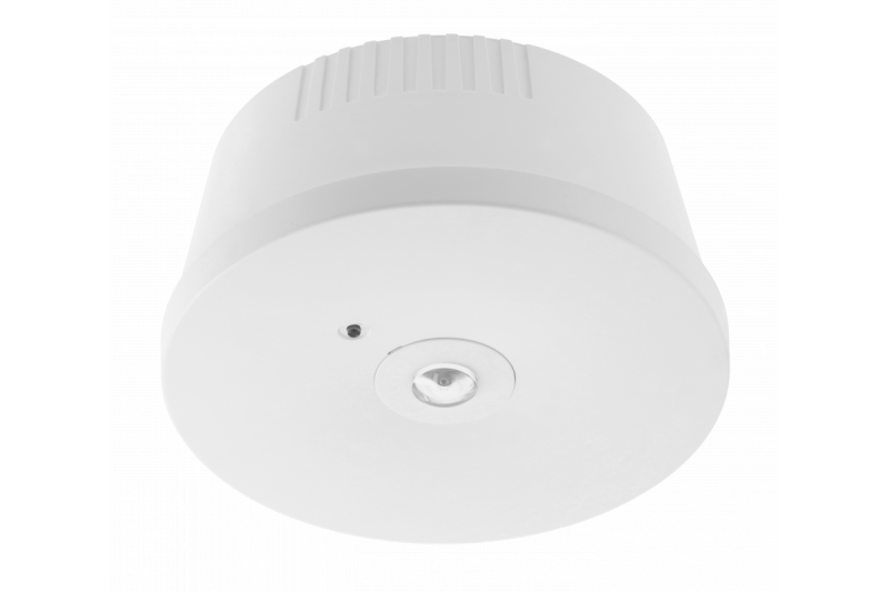 Corp de iluminat de urgență OGLA LED,3W,200lm,AC220-240V,50-60Hz,IP20,6400K,3H,sarcină unică,buton TEST 1208963016
