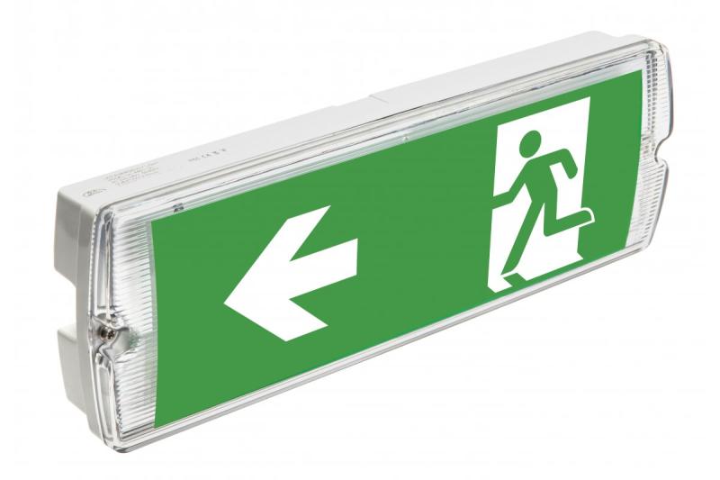 Corp de iluminat de urgență LED SAHER-3 LED DUO, 3W, 300lm, AC220-240V, 50-60Hz, IP65, 3h, 6400K 1208963123