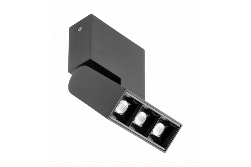 Decor Luminărie LED SIERRA 8W 720lm AC220-240V 50/60 Hz PF>0 5 Ra≥80 IP20 IK08 4000K 48° negru 1208963166