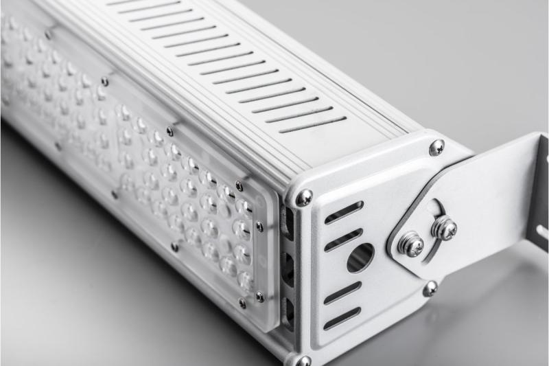 Lampă TEKSAS LED Highbay, 100W, 12000lm, AC100-240V, 50/60Hz, IP 65, unghiul fasciculului 60o, 4000K, gri 1208963207