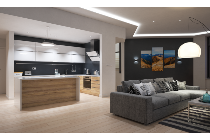 Decor Luminară de fațadă bidirecțională cu LED-uri VALLA 8W 640lm AC220-240V 50/60Hz IP54 4000K 1208963228