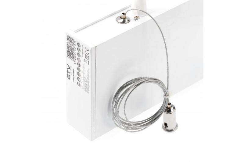 Decor Luminarul suspendat cu LED-uri VILANA 42W (30W+12W) 4000K RA>80 220-240VAC 48/120° UGR<19 120cm alb. 1208963236