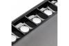 LED suspended luminaire VILANA 42W (30W+12W), 4000K, RA>80, 220-240VAC, 48/120°, UGR<19, 120cm, black