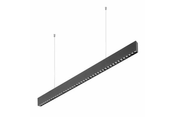 Decor Luminarul suspendat cu LED-uri VILANA 42W (30W+12W) 4000K RA>80 220-240VAC 48/120° UGR<19 120cm negru. 1208963237