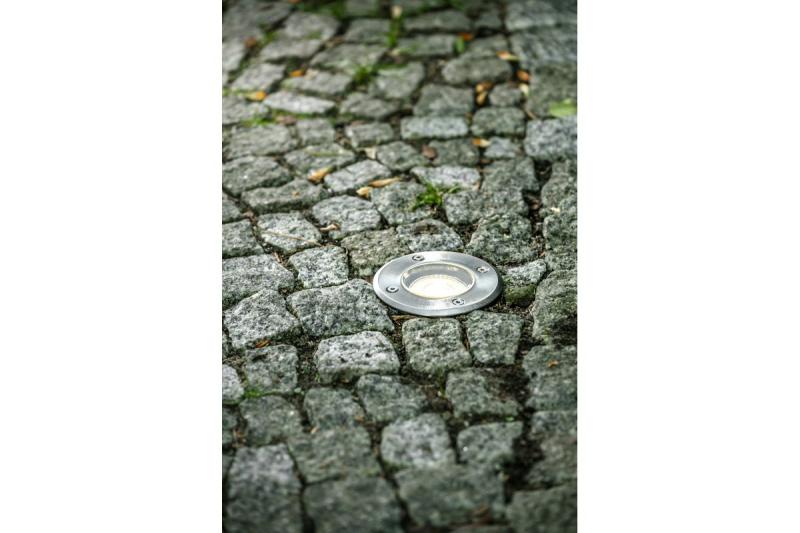 Decor Lumină de pardoseală ALFA-O cu montaj încastrat, maxim 50 W GU10 IP67 AC220-240V 50/60Hz inox. 1208963695