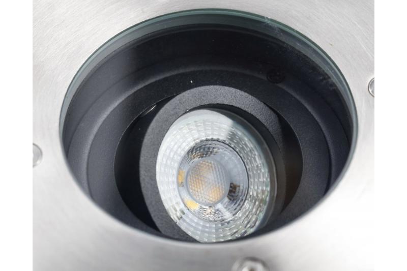 Decor Luminarul BETA-K cu reglaj unghiular max. 50 W GU10 IP67 AC220-240V 50/60Hz inox este suprasolicitat. 1208963697