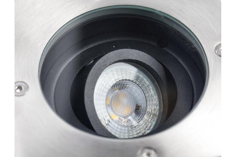 Decor Luminară INRUN BETA-O cu unghi reglabil max. 50 W GU10 IP67 AC220-240V 50/60Hz inox. 1208963698