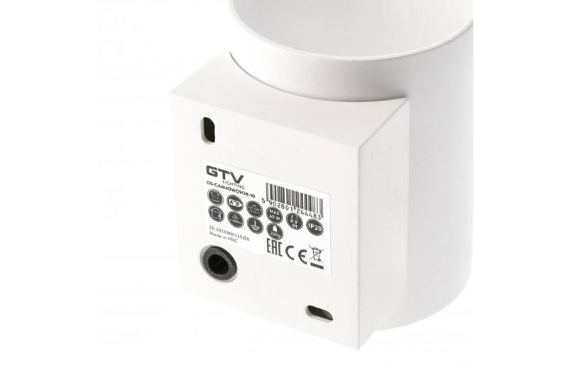 Decor Aparat de iluminat pe perete CAMPIONE din aluminiu G9 IP20 max. 40W IP20 alb rotund 1208963852