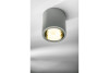 Ceiling fixture DRAGO, max 60W, E27, AC220-240V, 50-60Hz, IP20, 172 * 180mm, gray