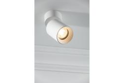 Decor Luminară de tavan FARGO 2 din aluminiu, 70x166mm, IP20, maxim 20W, rotundă, neagră. 1208963881