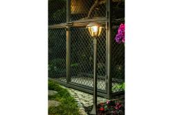 Decor Luminarul de grădină GRANDE-P E27 MAX.60W IP54 AC220-240V 50-60Hz stâlp negru. 1208963883