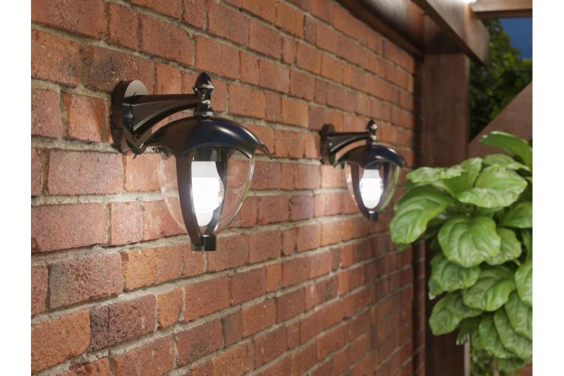 Decor Luminarul de grădină GRANDE-AD E27 MAX.60W IP54 AC220-240V 50-60Hz cu bază plată, negru. 1208963884