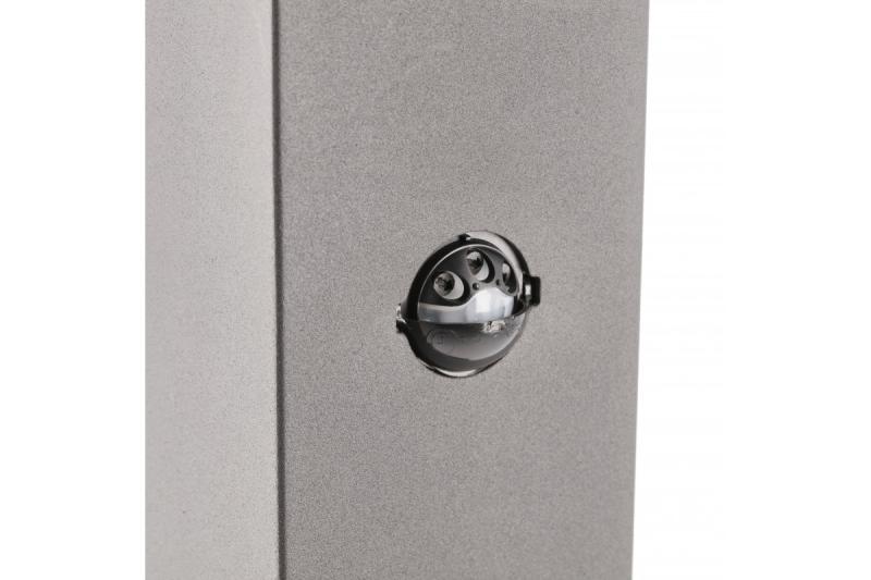 Decor Luminarul de grădină LARGO-P PIR 50 E27 MAX.15W IP44 AC220-240V 50-60Hz post grafit 1208963920