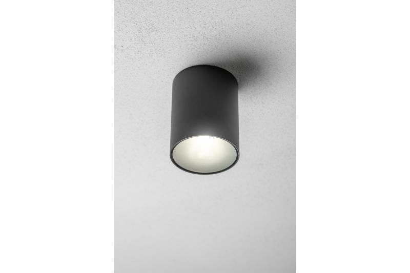 Decor Luminară de tavan LENTO alum 100x130 IP54 MAX.35W rotundă grafit 1208963924