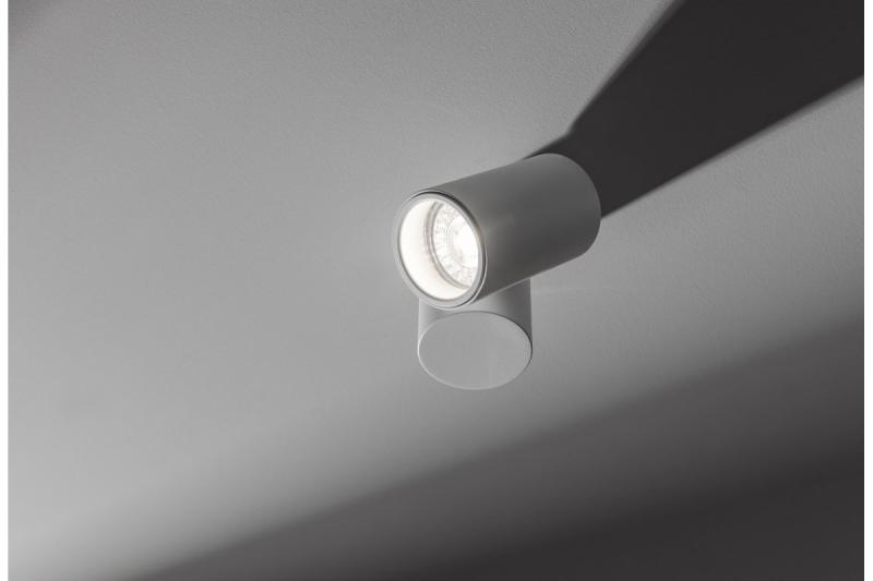 Decor Lustră de tavan LUPO din aluminiu 11.6x5.6x11.5 IP20 1*GU10 max. 50W rotundă albă 1208963927