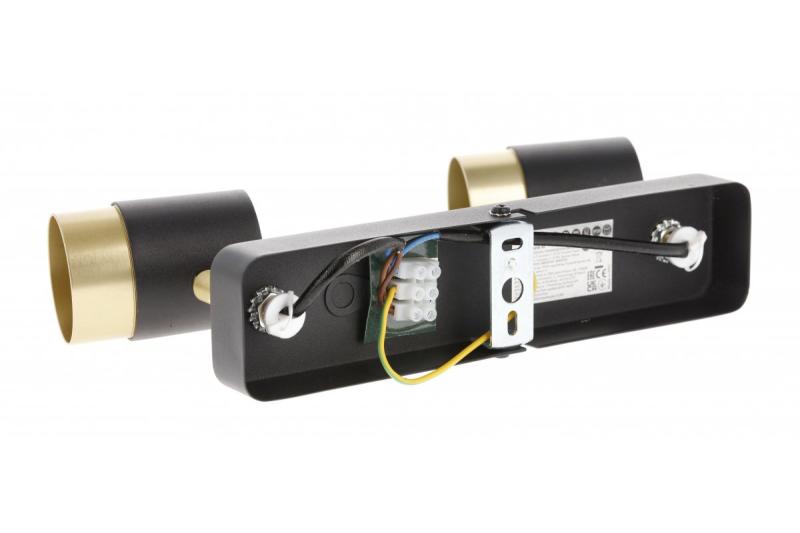 Decor Lustră de tavan ORIO din aluminiu 24.0x5.5x14.0 IP20 2*GU10 max. 50W rotundă neagră 1208963965