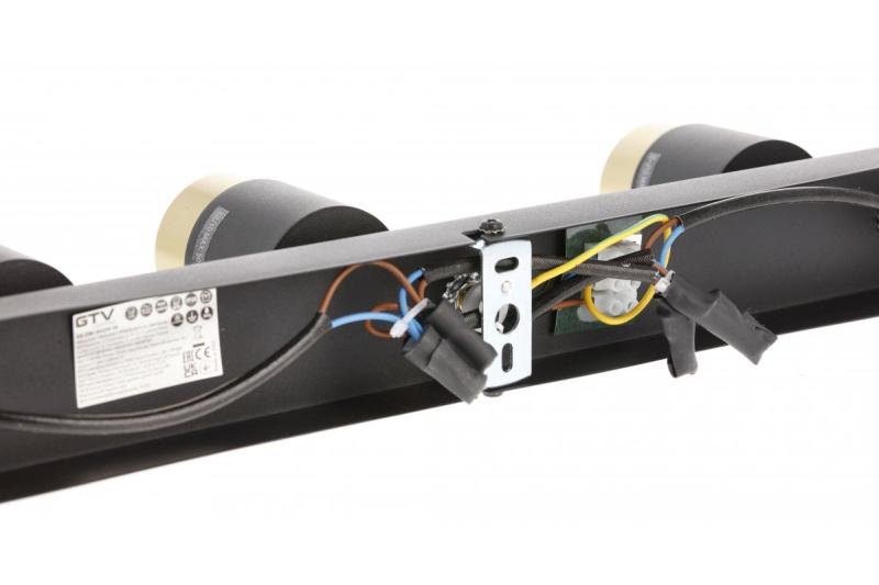 Decor Lustră de tavan ORIO din aluminiu 43.0x5.5x14.0 IP20 3*GU10 max. 50W rotundă neagră 1208963967