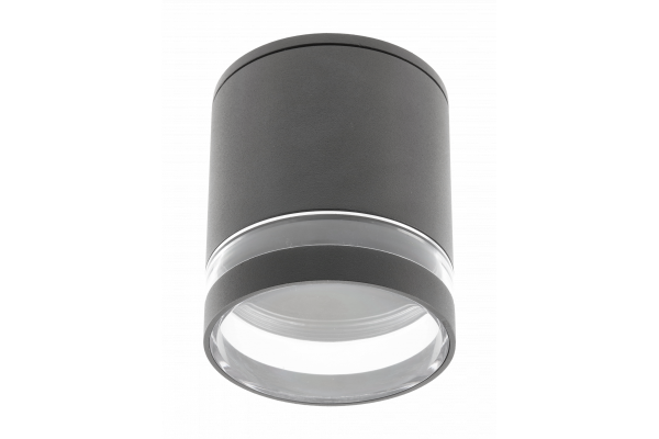 Decor Luminară de tavan RIVEN alum 102x120 IP54 MAX.35W rotundă grafit 1208963984