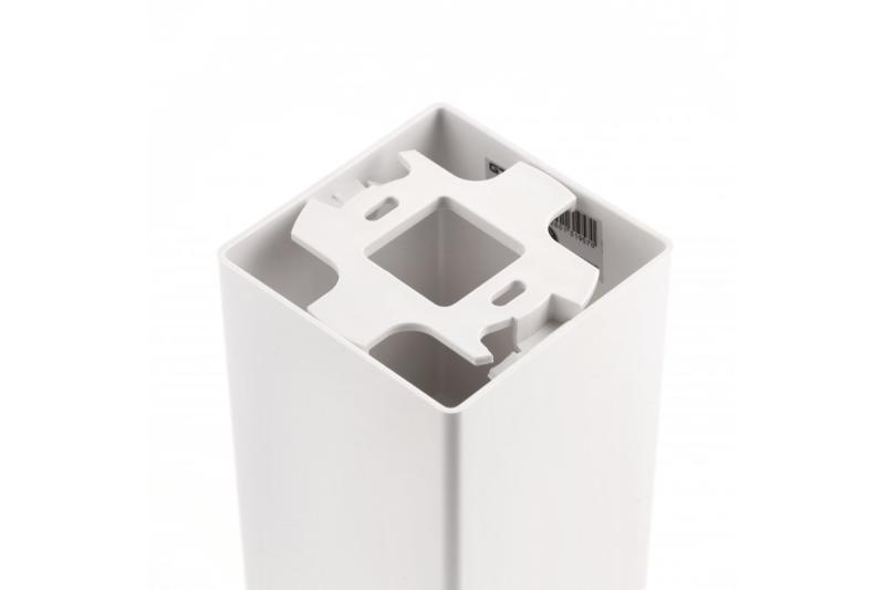 Decor Lustră de tavan RESTO PC 80x80x125mm IP20 max 20W pătrată albă. 1208963988