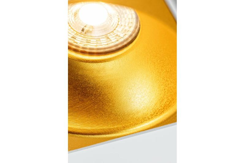 Decor Lustră de tavan TENSA alum. 90x90x140 IP20 GU10 pătrată albă 1208964021