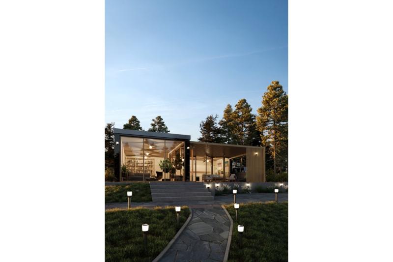 Decor Luminarul de grădină TORO-P 50 E27 MAX.15W IP54 AC220-240V 50-60Hz, stâlp negru. 1208964024