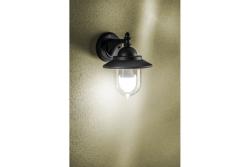 Decor Luminarul de grădină TOSKANA-AD E27 MAX.60W IP54 AC220-240V 50-60Hz negru mat. 1208964026