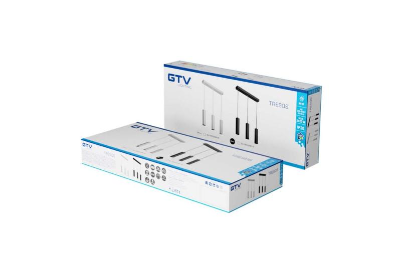 Decor Lampa suspendată TRESOS 3xGU10 din aluminiu IP20 max. 3x20W alb. 1208964029