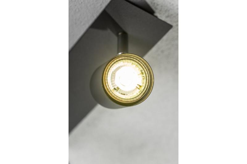 Decor Lustră de tavan VENETO IP20 max. 20W 3 x GU10 rotundă neagră 1208964040