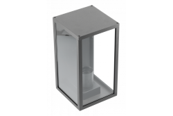 Decor Lumină de grădină VENTANA-AU E27 MAX.20W IP54 AC220-240V 50-60Hz aplique superioară dreaptă neagră. 1208964048