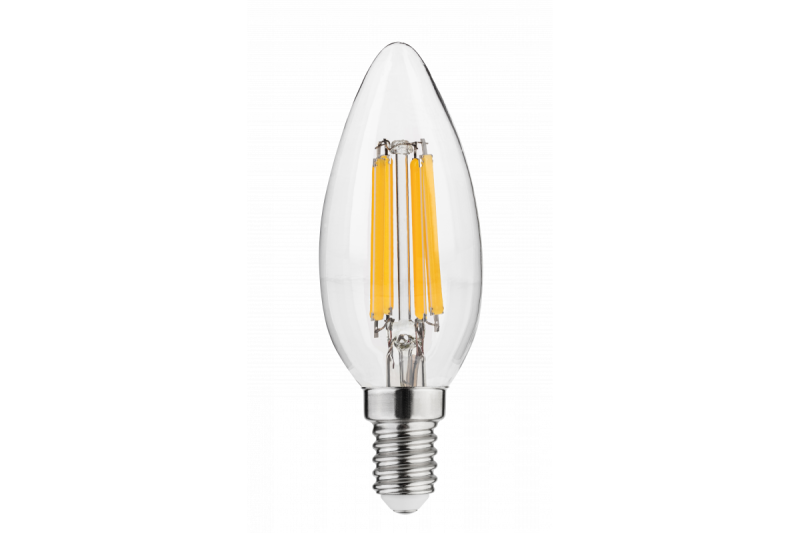 SURSA DE LUMINĂ LED, FILAMENT, A-G, C35, 4000K, E14, 5,8W, AC220-240V, 360°, 640lm, 50mA 1208966965