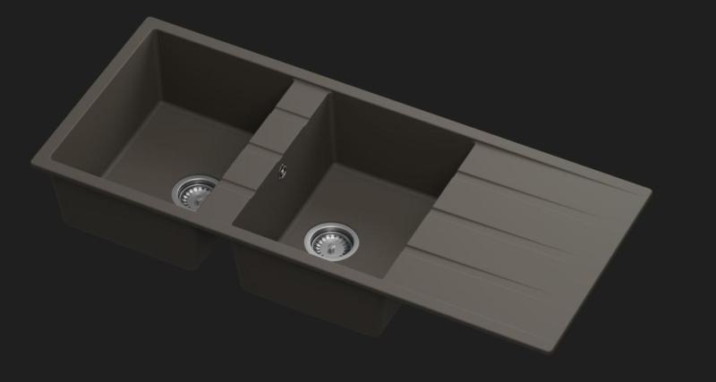 GraniteMy Universele wasbakken Quartz Graniet kleurmonster Café 1208967248