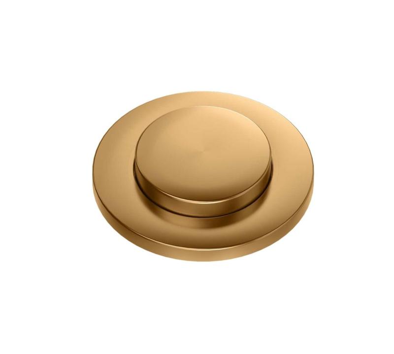 Quadri chiuvetă dublă din cupru cu set de scurgere și preaplin cu buton de deschidere prin apăsare cupru 1208967546