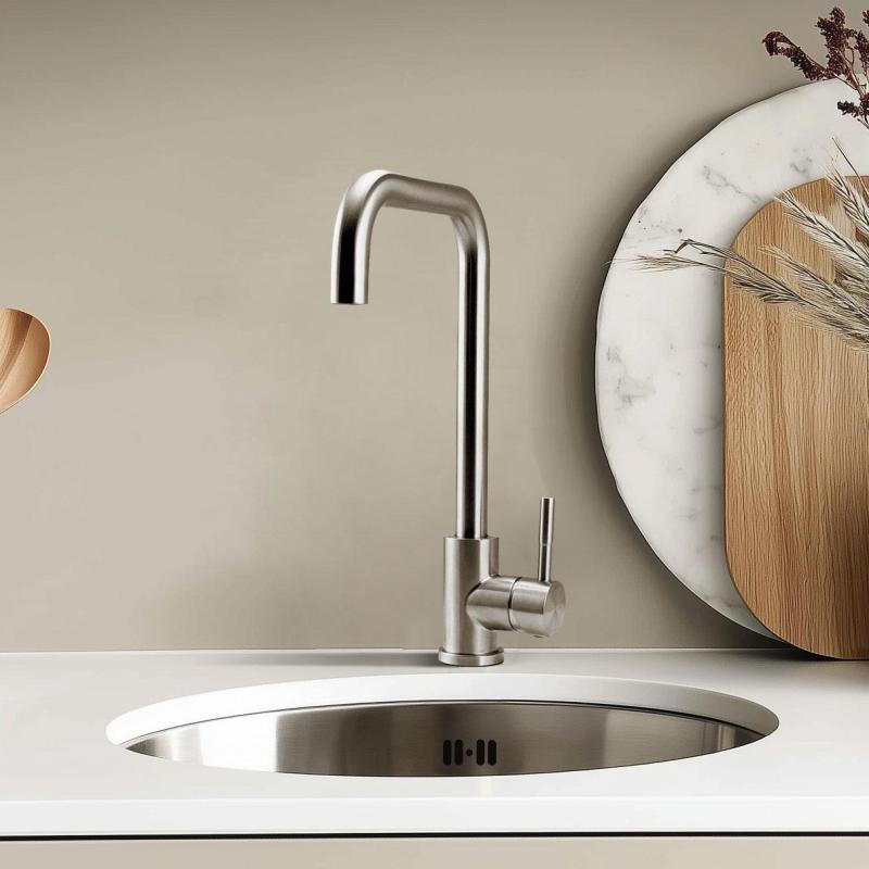 Pure.Sink Elite Steel Pure robinet de bucătărie din oțel inoxidabil PS8010-02