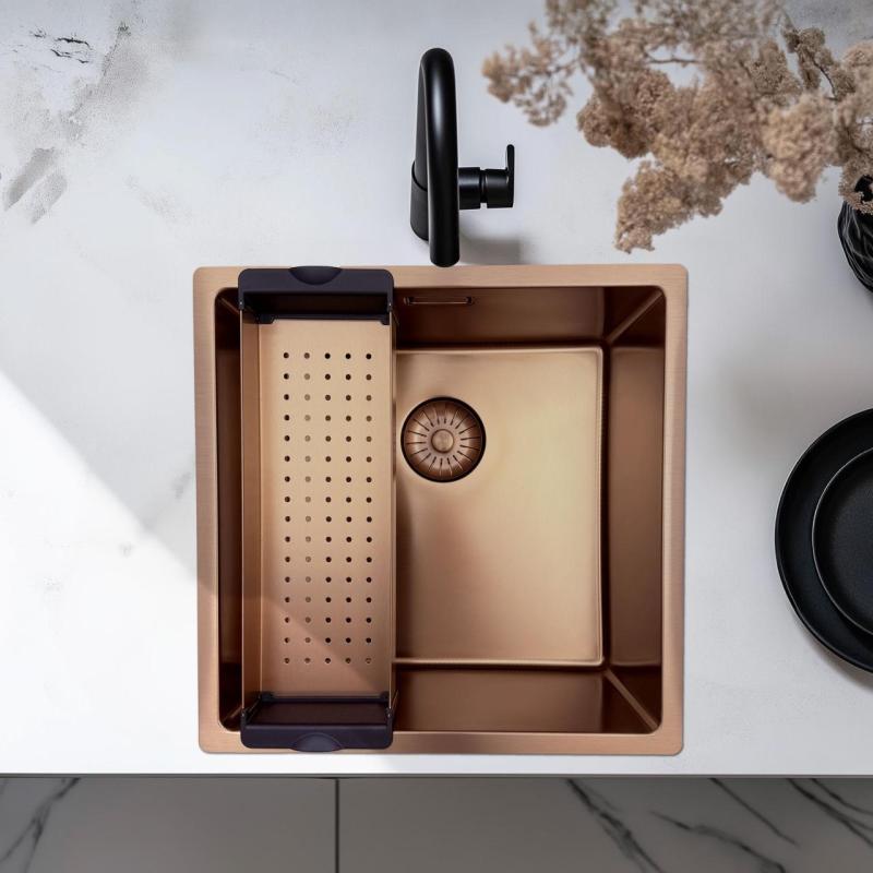 Pure.Sink Prestige cuvă chiuvetă Cupru PPGCL40-62