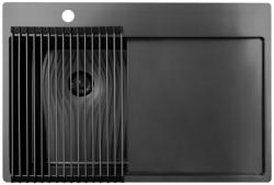 Pure.Sink Prestige rolmat chiuvetă Gun Metal PPGRM40-61