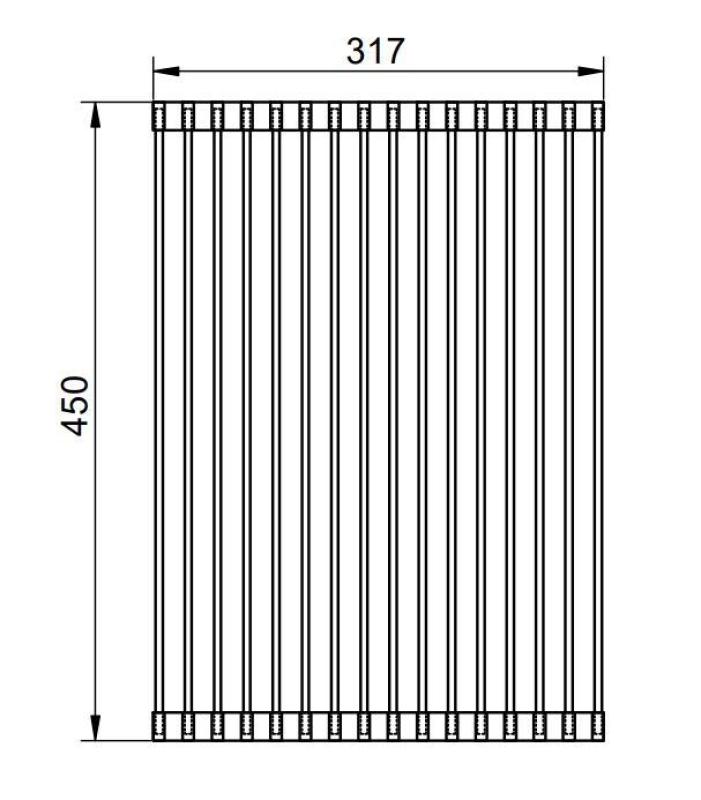 Pure.Sink Prestige rolmat chiuvetă Gun Metal PPGRM40-61