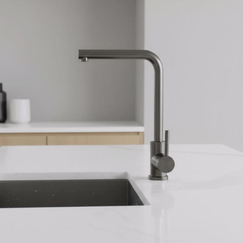 Pure.Sink Elite Steel Spark baterie de bucătărie PVD Gun Metal PS8040-61