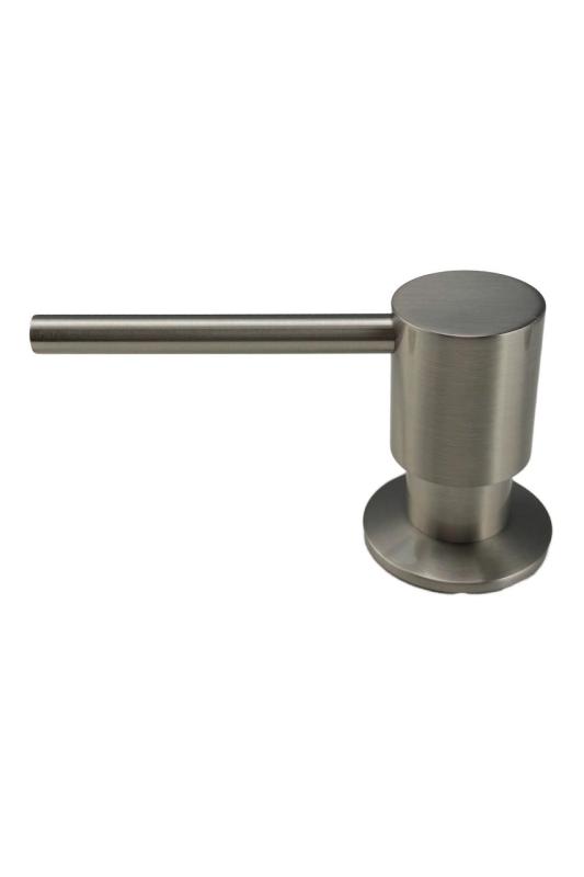 Pure.Sink Elite Steel Shine dispenser pentru săpun încorporabil din oțel inoxidabil, reîncărcabil de sus PS9010-02.