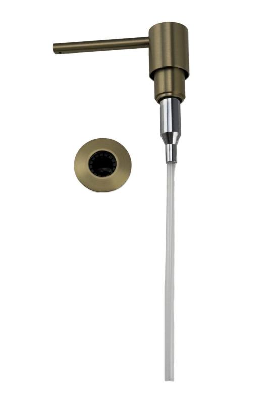 Dispenserul de săpun Pure.Sink Elite Steel Shine Negru mat PS9010-10