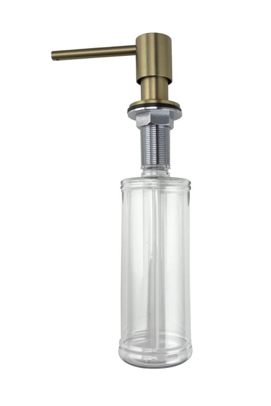 Dispenserul de săpun Pure.Sink Elite Steel Shine Negru mat PS9010-10