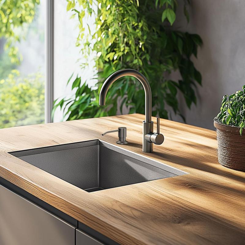 Quadri Manchester Încorporat Dozator de Săpun Antracit - Reîncărcabil de Sus 1208967656