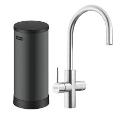 Franke Maris waterhub 7L boiler 3-1 cu robinet electronic de apă clocotită Touch din inox 160.0715.718