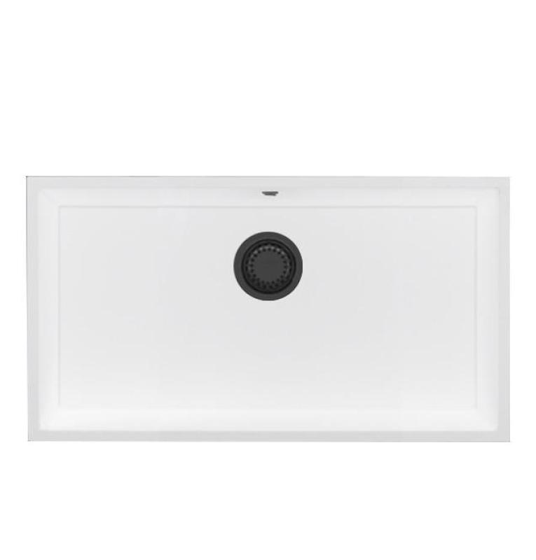 GraniteMy Universal Grote Witte Granieten Spoelbak 74x40 cm met gun metal plug - 1208967895

GraniteMy Universal Chiuvetă Mare Albă din Granit 74x40 cm cu dop metalic - 1208967895