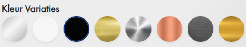 Waterevolution Flow drieweg-douchemengkraan met hand- en hoofddouche Wit T131NBR