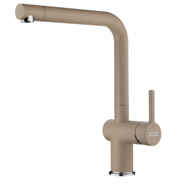 Franke Active L Robinet de bucătărie Oyster Beige cu țeavă pivotantă 115.0653.378