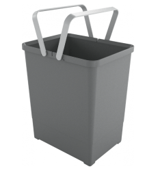 Franke Rechteckiger Kunststoffeimer - 18 Liter für Sorter Garbo 45 Abfallsortiersystem 133.0251.270