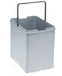Franke Rechteckige Kunststofemmer - 14 Liter voor Cube 40 Afvalsorteersysteem 133.0023.966