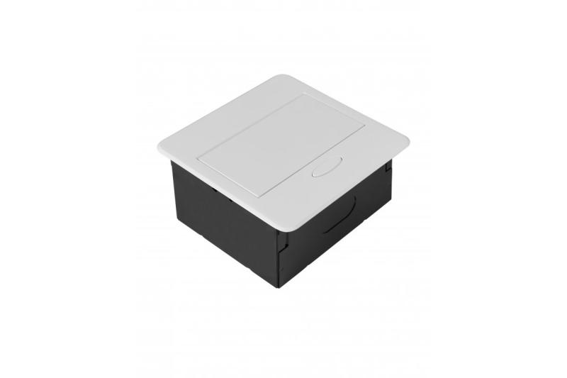 Priză de mobilier încorporată AVARO, 1x priză Schuko, USB A+C, cablu de 1.5m, albă