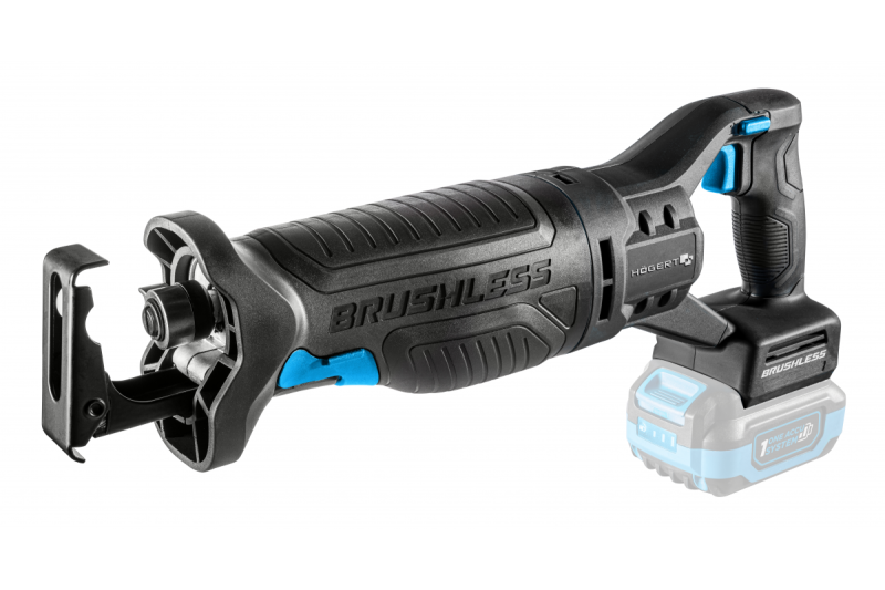 Hoegert FIERĂSTRĂU RECIPROC CU MOTOR FĂRĂ PERII, FĂRĂ CABLU, 18V