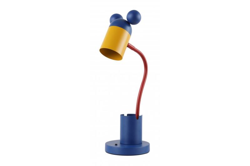 Lampă de birou MOUSE , 5495, max.250V, 50/60Hz, 1*E27, max.25 W, dia.8 cm, IP20, navy/galben